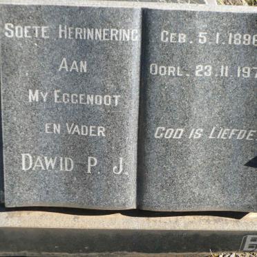 BOTHA Dawid P.J. 1896-1975 &amp; Magrietha J. ROUX 1894-1968