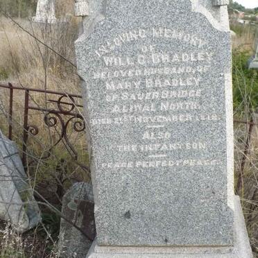 BRADLEY Will C. -1912 :: BRADLEY Infant son