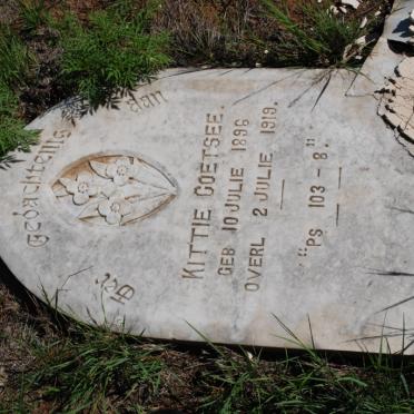 COETSEE Kittie 1896-1919