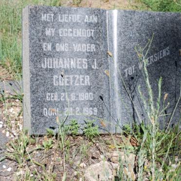 COETZER Johannes J. 1900-1969