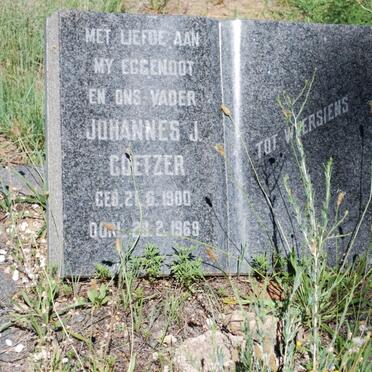 COETZER Johannes J. 1900-1969