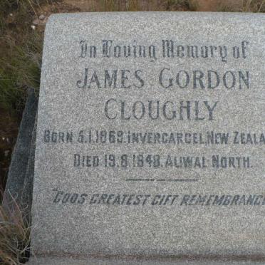 CLOUGHLY James Gordon 1869-1948