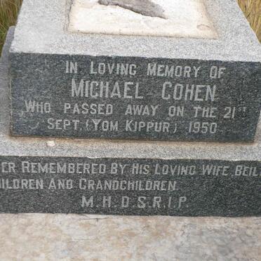COHEN Michael -1950
