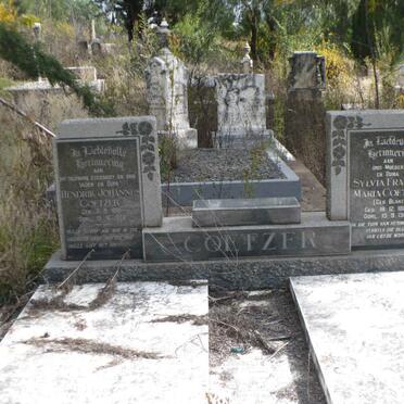 COETZER Hendrik Johannes 1881-1956 &amp; Sylvia Francis BLAKE 1885-1966