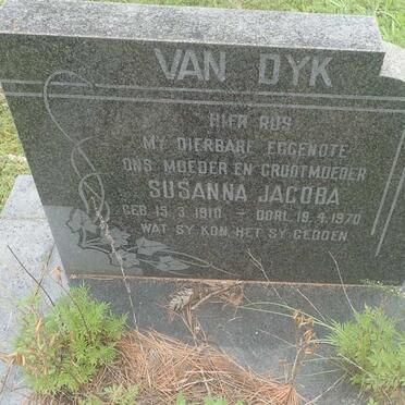 DYK Susanna Jacoba, van 1910-1970