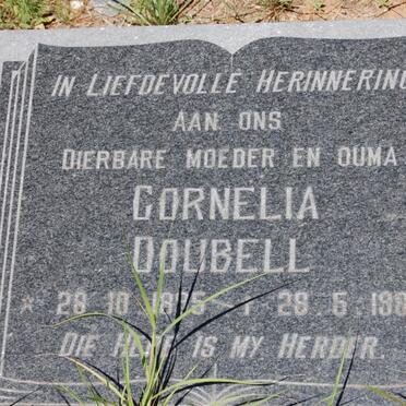 DOUBELL Cornelia 1895-1985