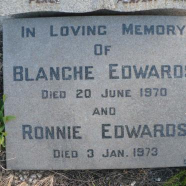 EDWARDS Ronnie -1973 &amp; Blanche -1970