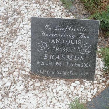 ERASMUS Jan Louis 1958-2007