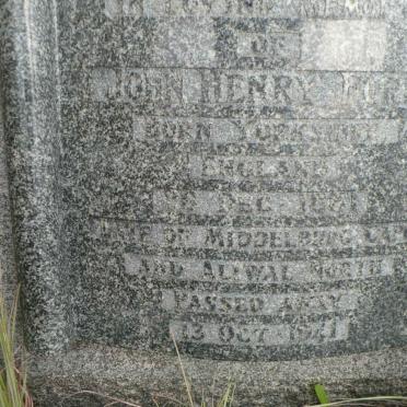 FORD John Henry 1881-1941