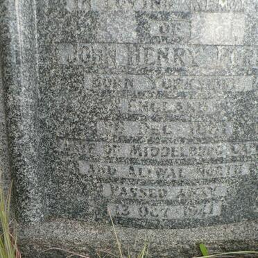 FORD John Henry 1881-1941