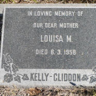 GLIDDON Louisa M., KELLY -1958
