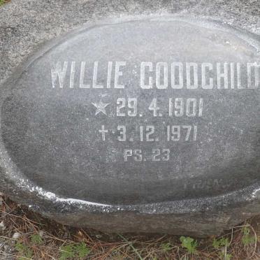 GOODCHILD Willie 1901-1971