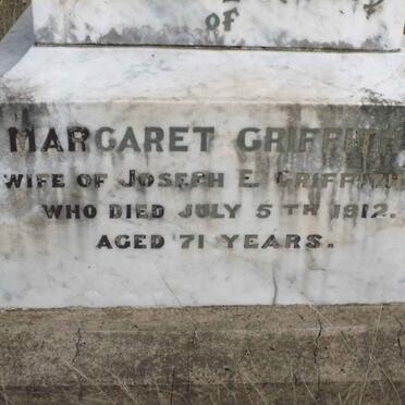 GRIFFITHS  Margaret -1912