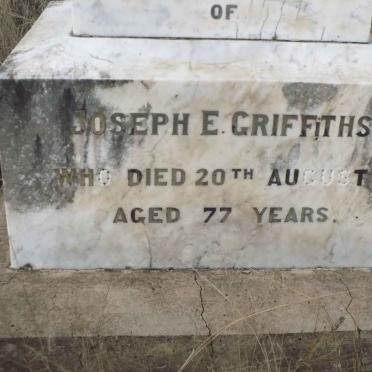 GRIFFITHS Joseph E. -1913 &amp; Margaret -1912