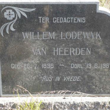 HEERDEN Willem Lodewyk, van 1896-1967