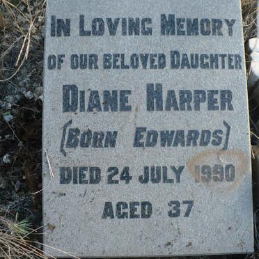 HARPER Diane nee EDWARDS -1990