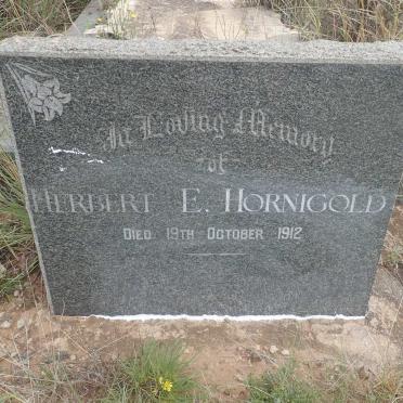 HORNIGOLD Herbert E. -1912