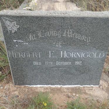 HORNIGOLD Herbert E. -1912