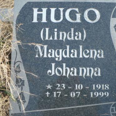 HUGO Magdalena Johanna 1918-1999