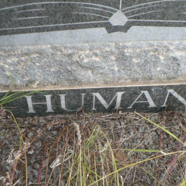HUMAN Johan Daniel Wilhelm 1885-1943 &amp; Martje Petronella Margharita GREYLING 1884-1958 