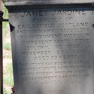 JARDINE James -1881