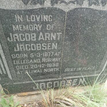 JACOBSEN Jacob Arnt 1877-1938