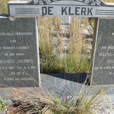 KLERK Erasmus Jacobus, de 1885-1966 &amp; Helena Christina Susanna NEL 1890-1979