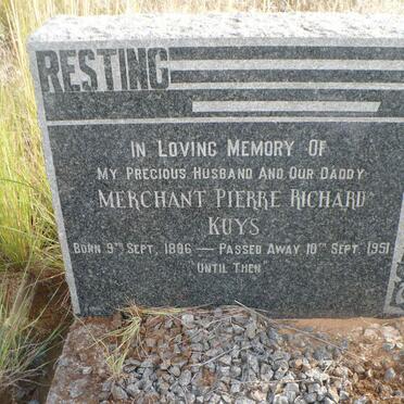 KUYS Merchant Pierre Richard 1896-1951