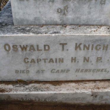 KNIGHT Oswald T. -1902