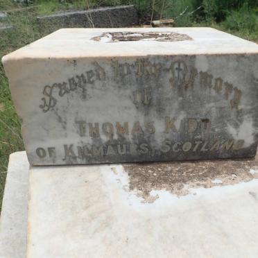 KIDD Thomas -1902 