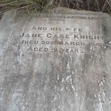 KNIGHT Jane Case -1940