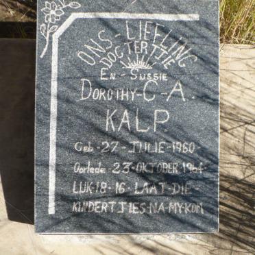 KALP Dorothy C.A. 1960-1964