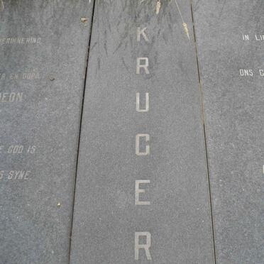 KRUGER Johannes Gideon 1905-1984 &amp; Hester Maria 1909-1988