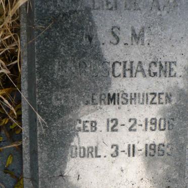 LABUSCHAGNE M.S.M. nee GERMISHUIZEN 1906-1963
