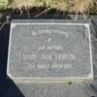 LINDSAY Mary Jane