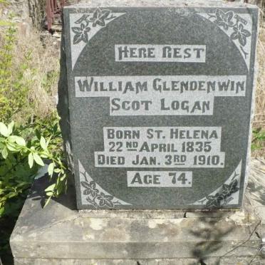 LOGAN William Glendenwin Scot 1835-1910
