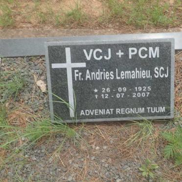 LEMAHIEU Andries 1925-2007