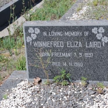 LAIRD Winniefred Eliza nee FREEMAN 1897-1960