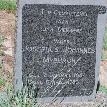MYBURGH Josephus Johannes 1882-1983