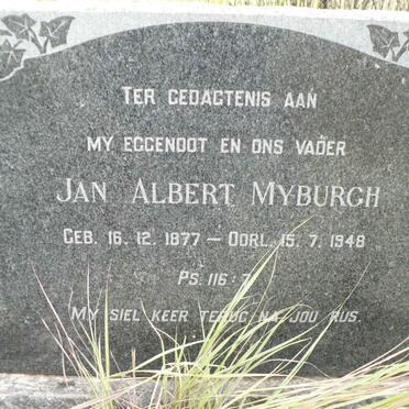 MYBURGH Jan Albert 1877-1948