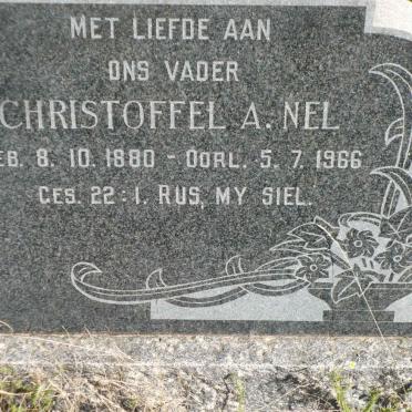 NEL Christoffel A. 1880-1966