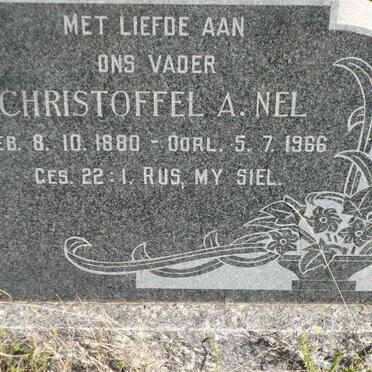 NEL Christoffel A. 1880-1966