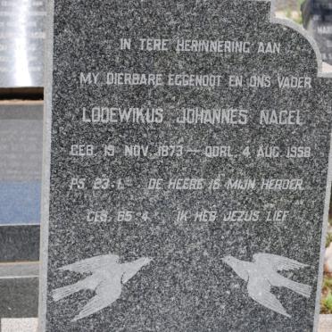 NAGEL Lodewikus Johannes 1873-1958