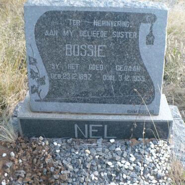 NEL Bossie 1897-1955