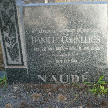 NAUDÉ Daniel Cornelius 1892-1949