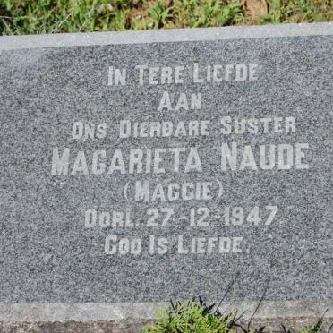 NAUDE Magarieta -1947