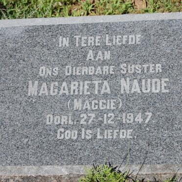 NAUDE Magarieta -1947