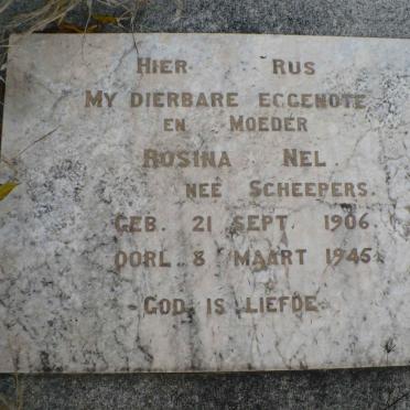 NEL Rosina nee SCHEEPERS 1906-1945