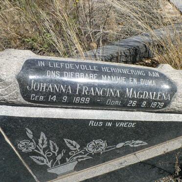 NEL Marthinus Jacobus 1901-1964 &amp; Johanna Francina Magdalena 1899-1979