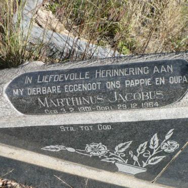NEL Marthinus Jacobus 1901-1964 &amp; Johanna Francina Magdalena 1899-1979